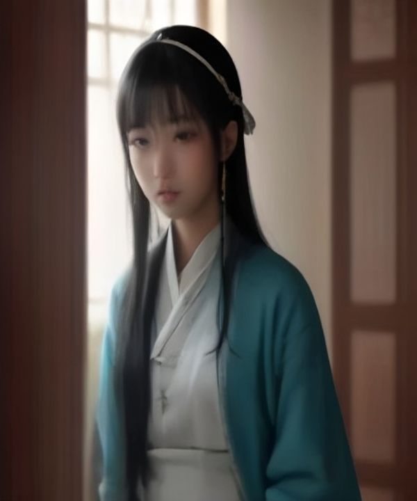 摄影师在温暖橙色侧光的室内工作室中为女性拍摄私房照写真，画面氛围柔和，背景为整洁的浅色床铺与落地窗